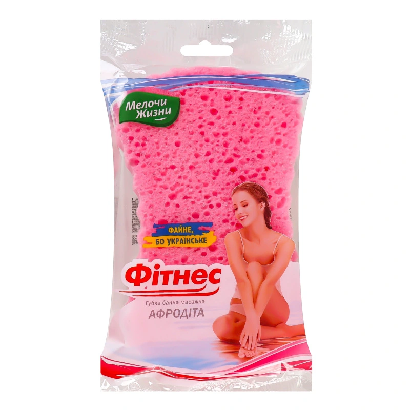 Губка банна Афродіта Fino 1шт