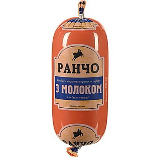 Ковбаса [Ранчоk [З молокомk з мяса птиці першого ґатунку, 350 г