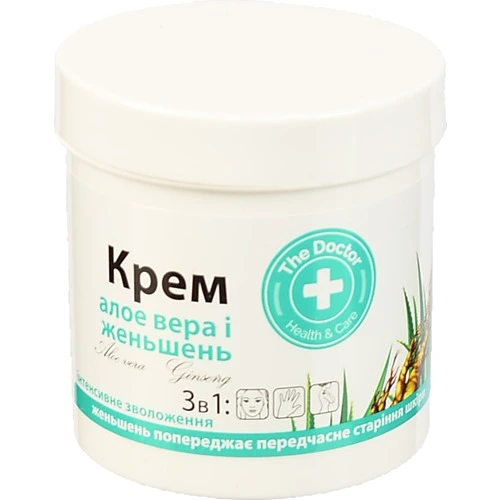 Крем універсальний Алое Вера і Женьшень Домашний доктор 250мл