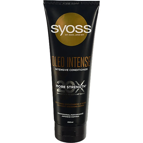 Кондиціонер Syoss 250 мл Oleo Intense для сухого та тьмяного волосся