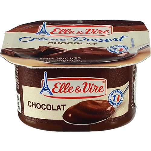 Крем-десерт 2.9% шоколадний Elle&Vire ст 100г