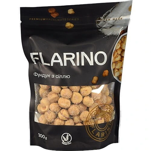 Фундук з сіллю Flarino д/п 200г