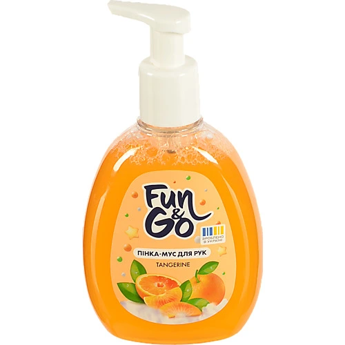 Пінка-мус FunGo 300мл д.рук tangerine