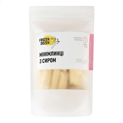 Міні млинці Фрозен Дазен 300г з сиром