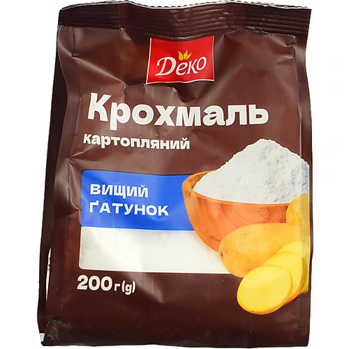 Крохмаль Деко 200г картопляний