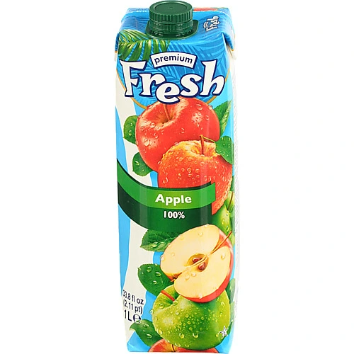Сік Fresh 1л яблучний т.п.