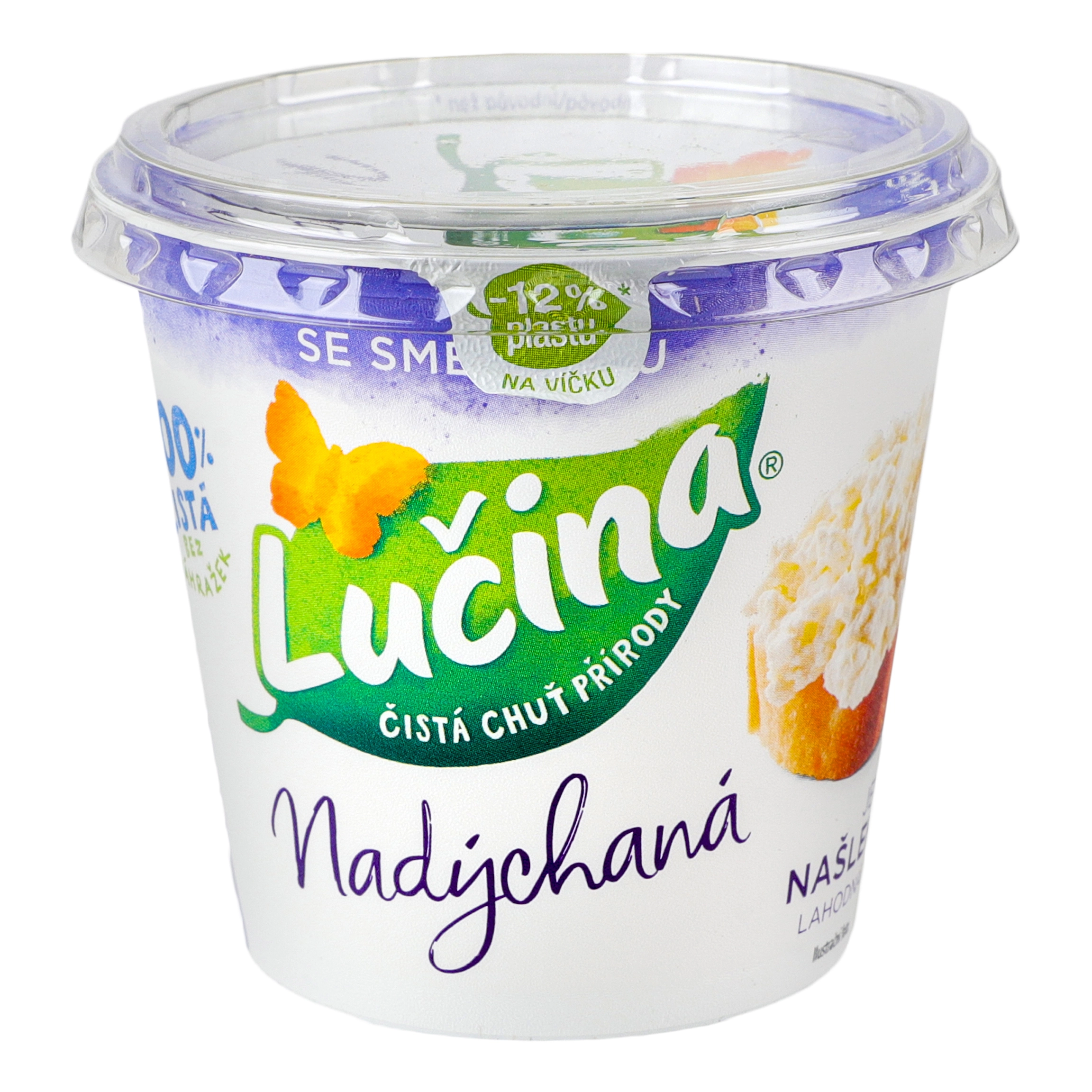 Крем-сир Lucina 140г 67% nadychana з вершками ст