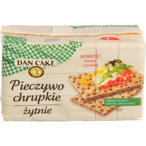 Хлібці Dan cake 250г житні цільнозернові