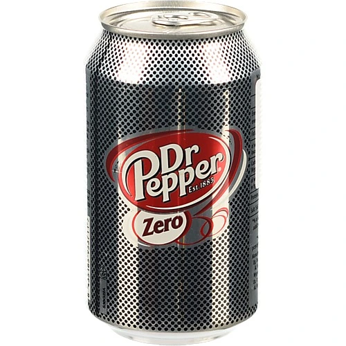 Напій безалкогольний газований ароматизований Zero Dr Pepper з/б 330мл