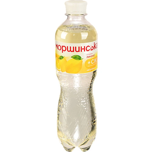 Напій Моршинська 0.5л лимон н.газ