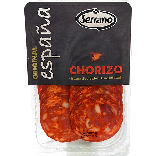 Ковбаса Serrano [Чорізоk, сировялена, нарізка, 100 г