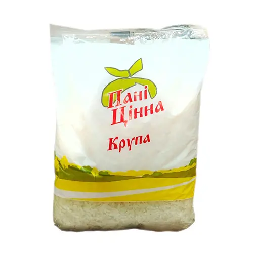 Рис подрібнений шліфований Пані Цінна 1кг