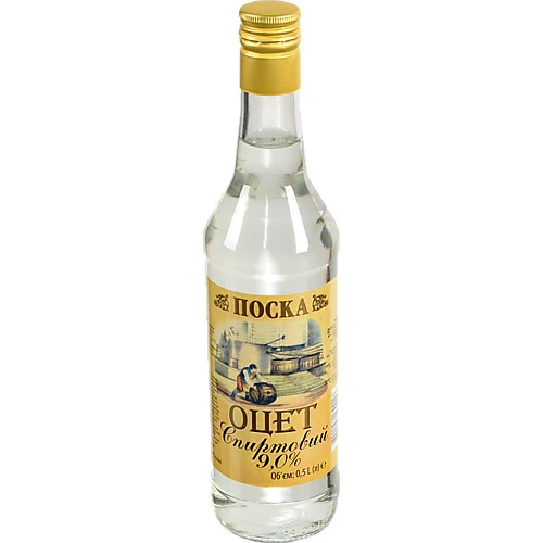 Оцет ПОСК 0.5л 9% скло