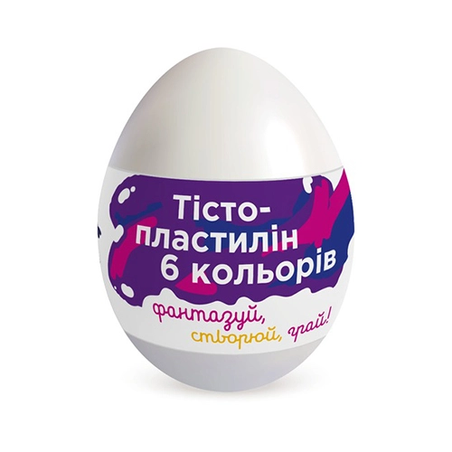 Набір д.ліпл тв яйці Тісто пластилін 6 кол TY4466