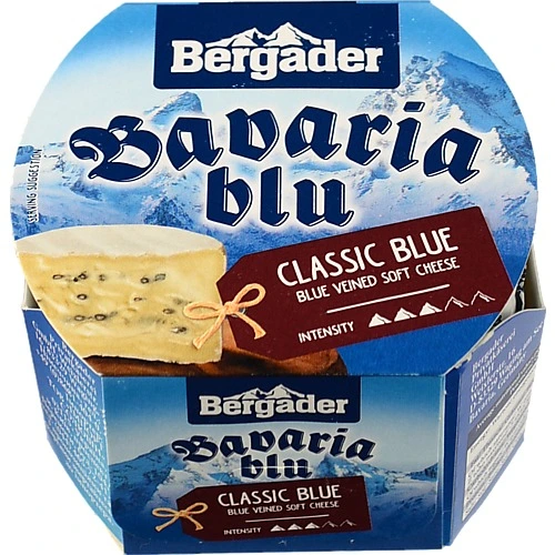 Сир Bergader Bavaria blu м'який 70% 150г