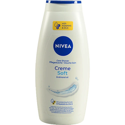 Гель д.душу Nivea 750мл shower Сreme Soft догляд