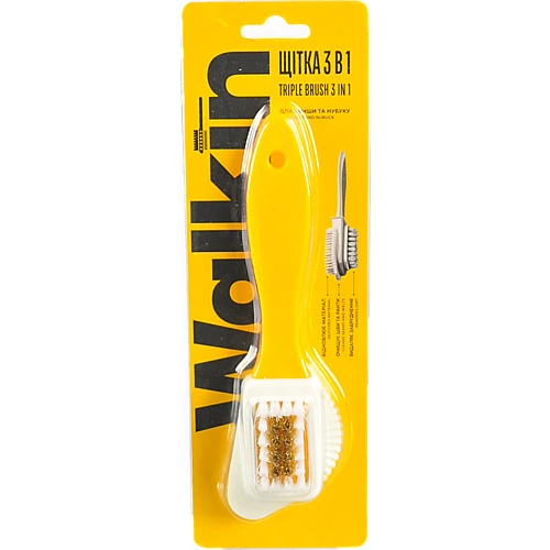 Щітка для виробів із замші та нубуку 3в1 Walkin 1шт