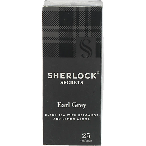 Чай Sherlock Secrets 25п ерл грей чорний