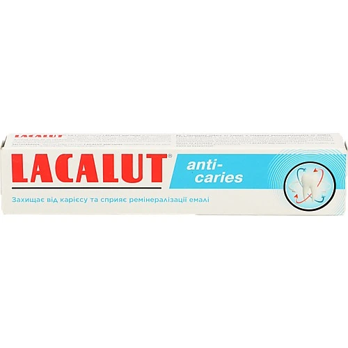 Паста зубна Anti-caries Lacalut 75мл