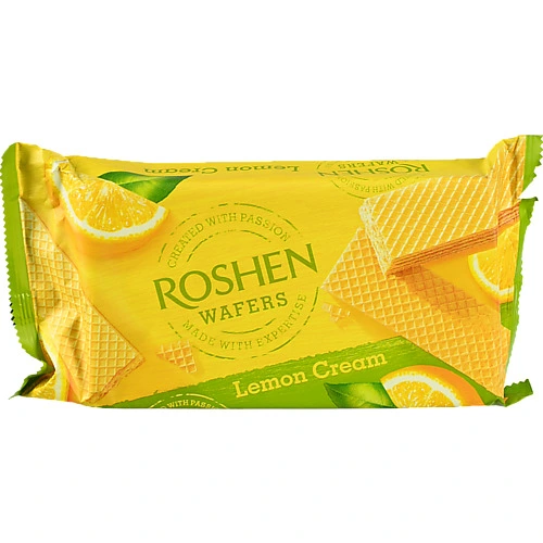 Вафлі Рошен 216г wafers лимон
