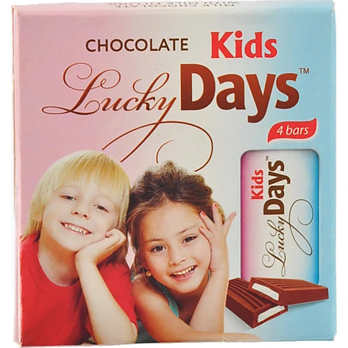 Шоколад Lucky Days 50г молочний