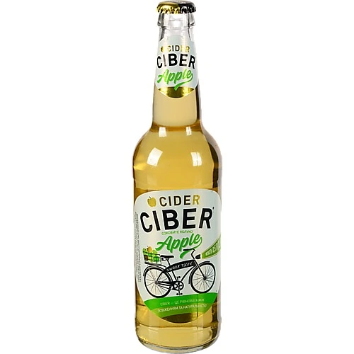 Сидр Ciber Apple 0.5л солодкий