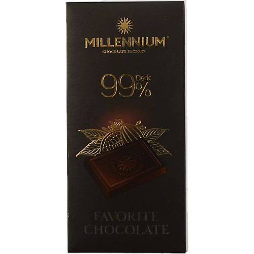 Шоколад Millennium 100г 99 favorite чорний