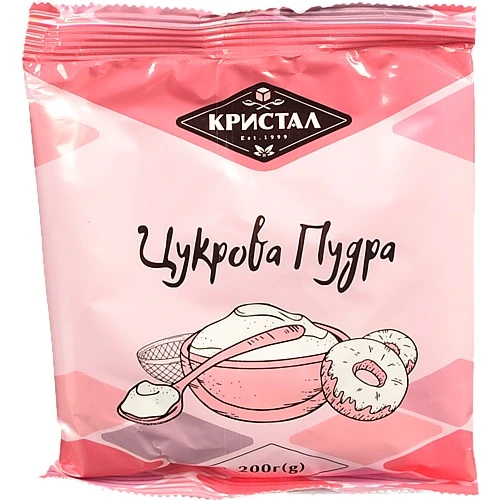Пудра цукрова Кристал 200г