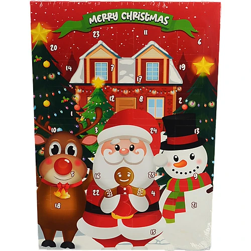 Цукерки Relkon 50г адвент календар рiздвяний