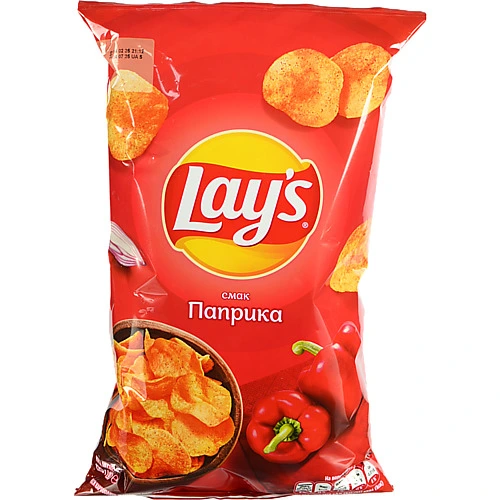 Чiпси Lays 120г паприка