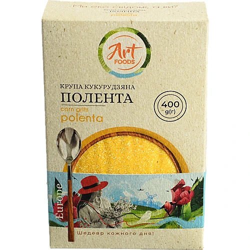 Крупа Арт Фудз 400г кукурудзяна полента
