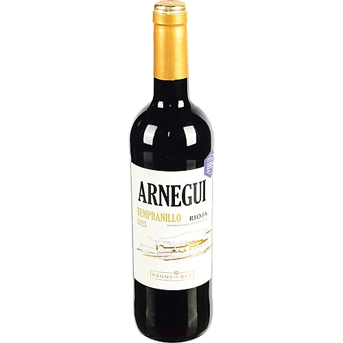 Вино 0.75л 13% червоне сухе Tempranillo Arnegui Pagos del Rey пл