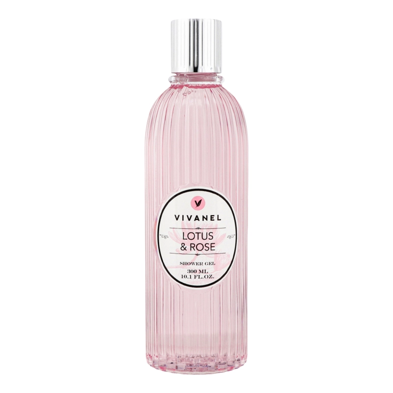 Гель для душу Lotus&Rose Vivanel 300мл