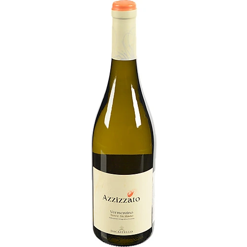 Вино Dacastello 0.75л 12.5% верментіно терре сіціліане біле сухе IGP