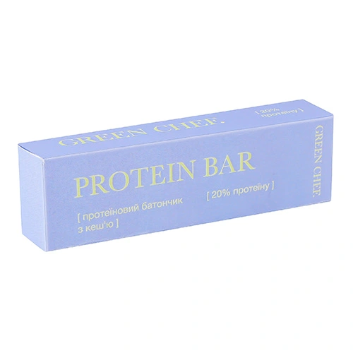 Батончик Green Chef 45г протеїновий кешю