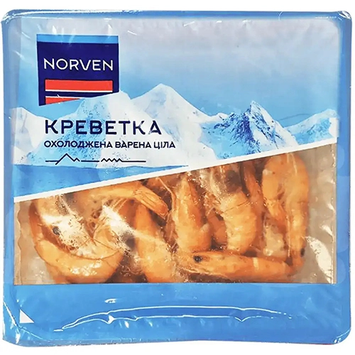 Креветка Norven 400г варена ціла Vannamei Єквадор