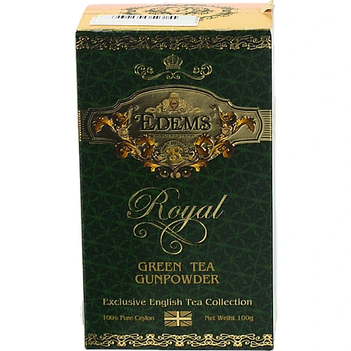 Чай Edems 100г royal green tea gunpowder зелений