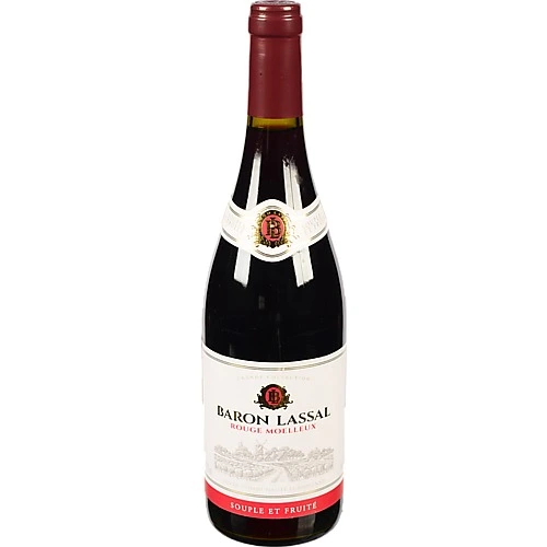 Вино Baron Lassal 0.75л червоне напівсолодке