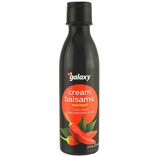 Крем-соус Galaxy 250мл hot chili бальзамічний оцет