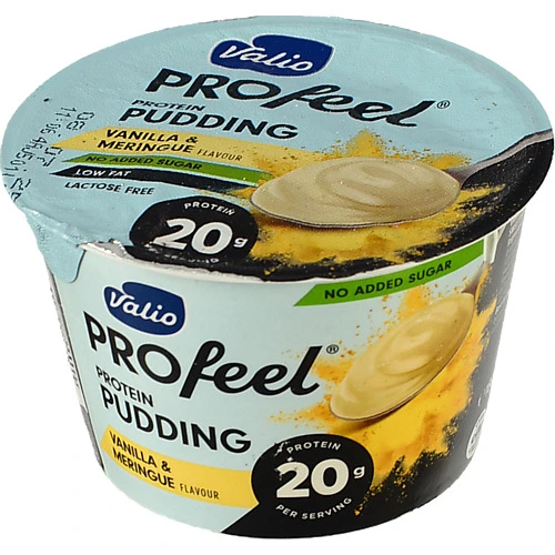 Пудинг Valio PROfeel 180г ваніль безе протеїновий б.лактози ст