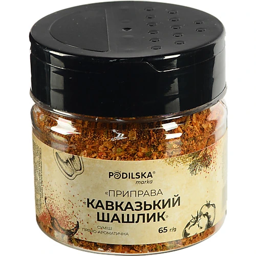Приправа Подільська Марка 65г кавказький шашлик