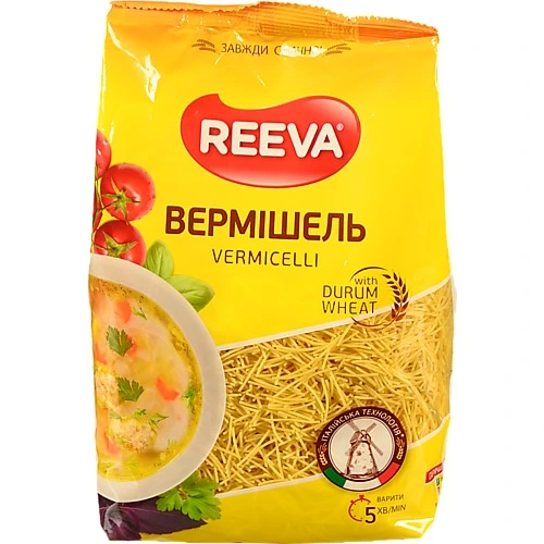 Вермішель Reeva 400г