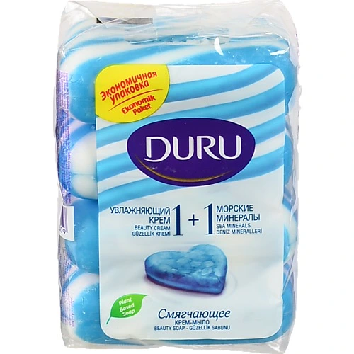 Мило Duru 80гх4 11soft sensations морські мінерали