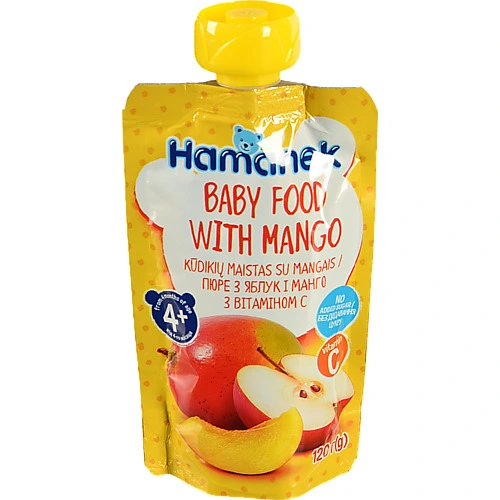 Пюре Hamanek 120г яблуко манго
