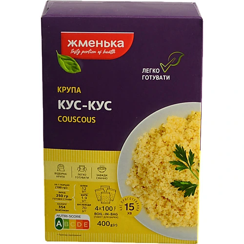 Кус-кус пшеничний Жменька 400г