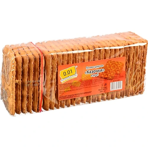 Печиво 0.01 340г цукрове