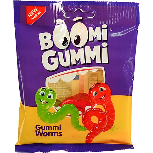 Цукерки желейні Boomi Gummi Worms 70г