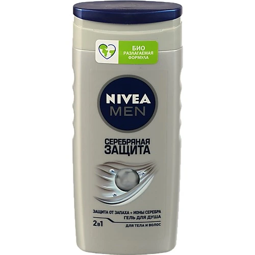 Гель д.душа Нівея 250мл срібна захист