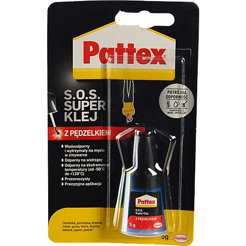 Супер клей Pattex  5г гель пензлик