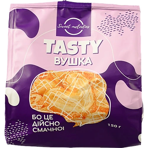 Печиво здобне Sweet melodies 150г вушка